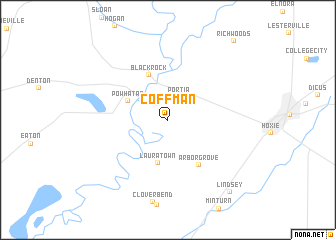 map of Coffman