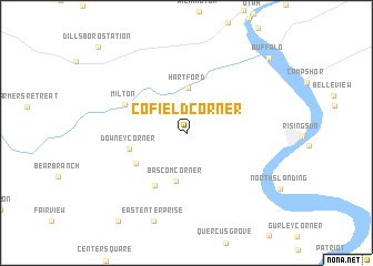 map of Cofield Corner