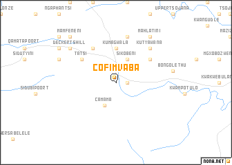 map of Cofimvaba