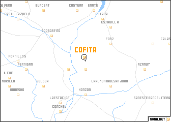 map of Cofita