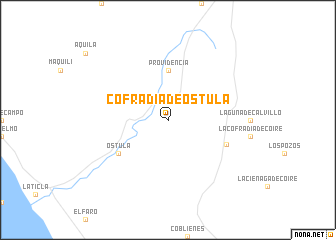 map of Cofradía de Ostula