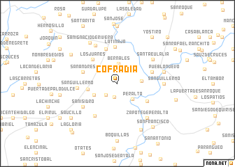 map of Cofradía