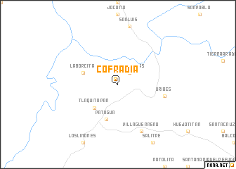 map of Cofradía