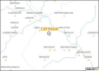 map of Cofradía