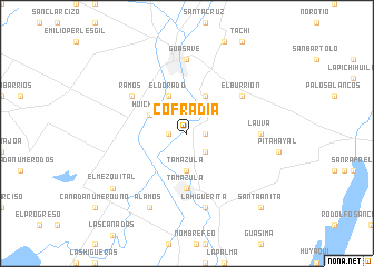 map of Cofradía