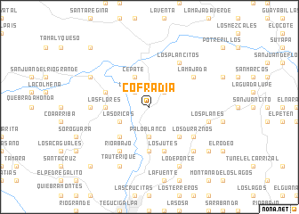 map of Cofradía