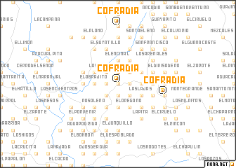 map of Cofradía