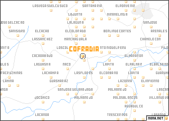 map of Cofradía