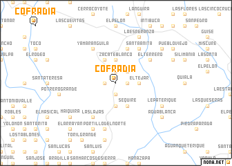 map of Cofradía