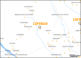 map of Cofradía