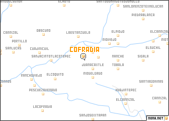 map of Cofradía