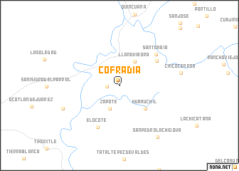 map of Cofradía