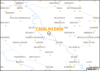map of Cogălniceanu