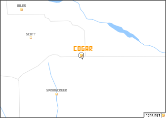 map of Cogar