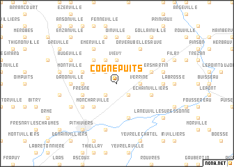 map of Cognepuits