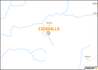 map of Cogo Dalla