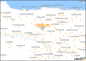 map of Cogolial