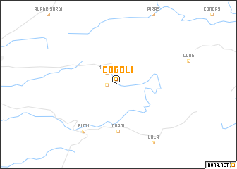 map of Cogoli