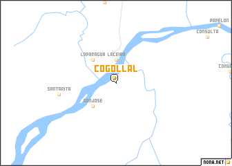 map of Cogollal