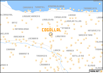 map of Cogollal