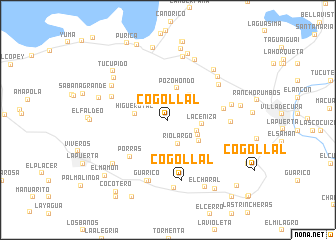 map of Cogollal