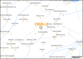 map of Cogollo