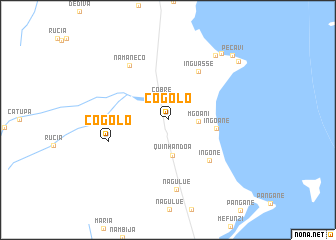 map of Cogolo