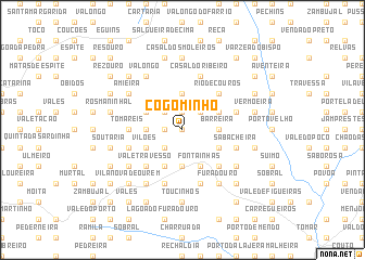 map of Cogominho