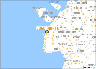 map of Cogon Norte