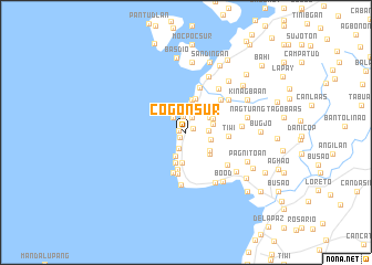 map of Cogon Sur