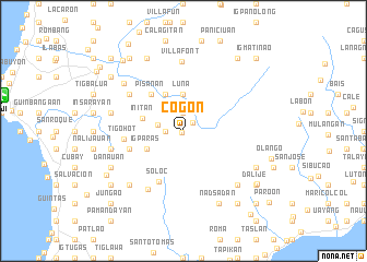 map of Cogon