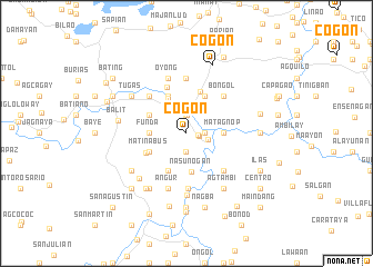 map of Cogon