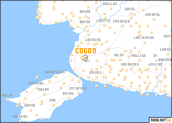map of Cogon