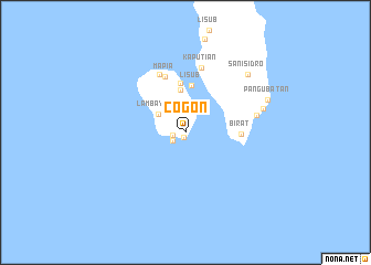 map of Cogon