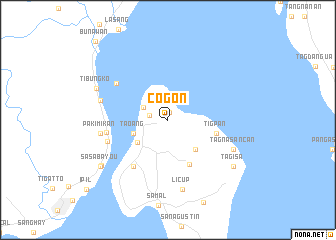 map of Cogon