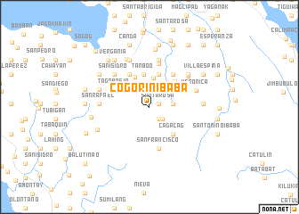 map of Cogorin Ibaba