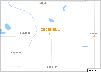 map of Cogswell
