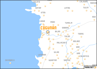 map of Cogunan