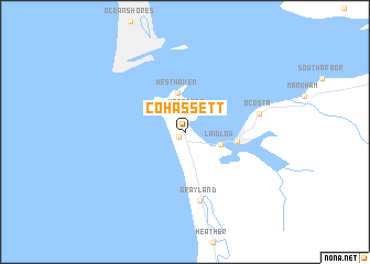 map of Cohassett