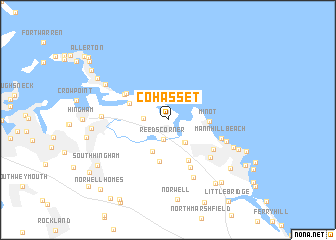 map of Cohasset