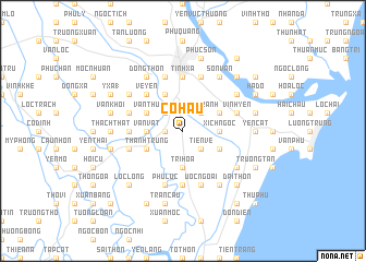 map of Co Hau