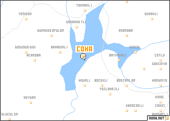 map of Coha