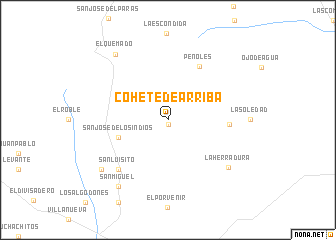 map of Cohete de Arriba