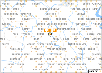 map of Cổ Hiền