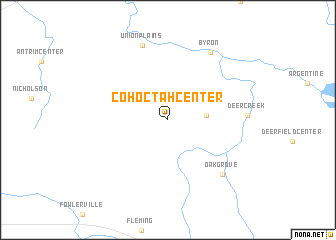 map of Cohoctah Center