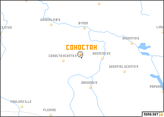 map of Cohoctah