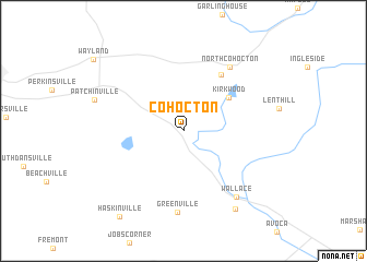 map of Cohocton