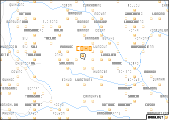 map of Co Ho
