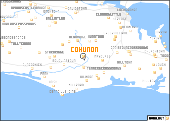 map of Cohunon