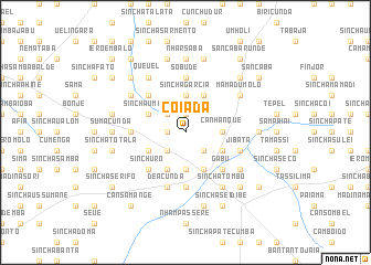 map of Coiada